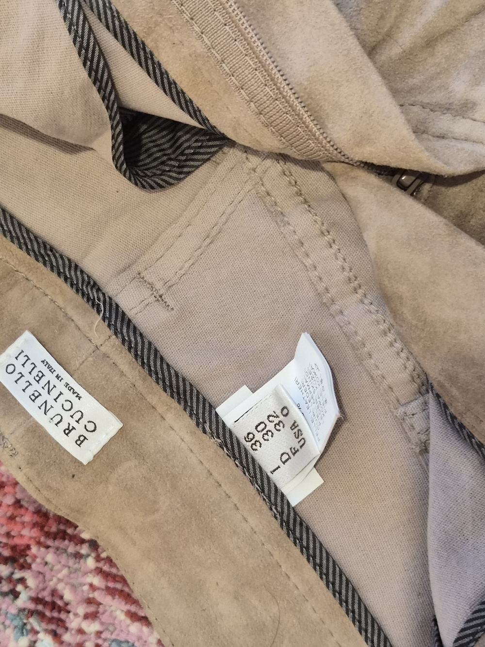 Brunello Cucinelli Suede Pant
